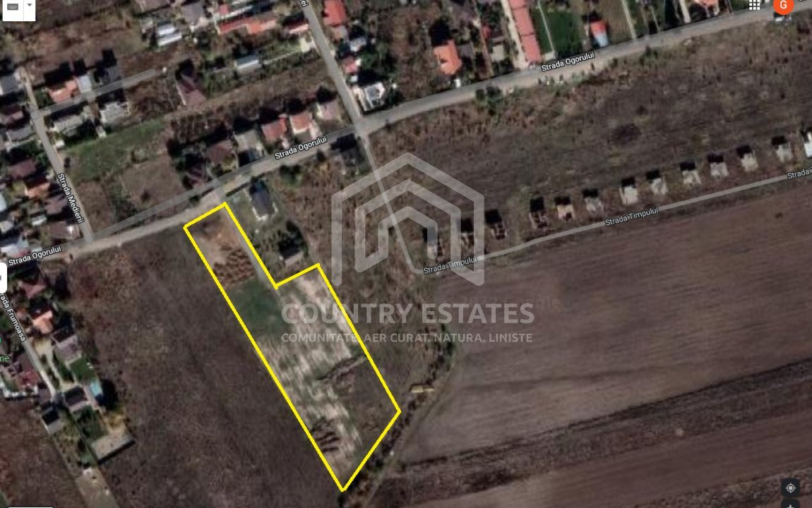 Reprezentare exclusiva! Teren de vanzare  Corbeanca, cu proiect si autorizatie