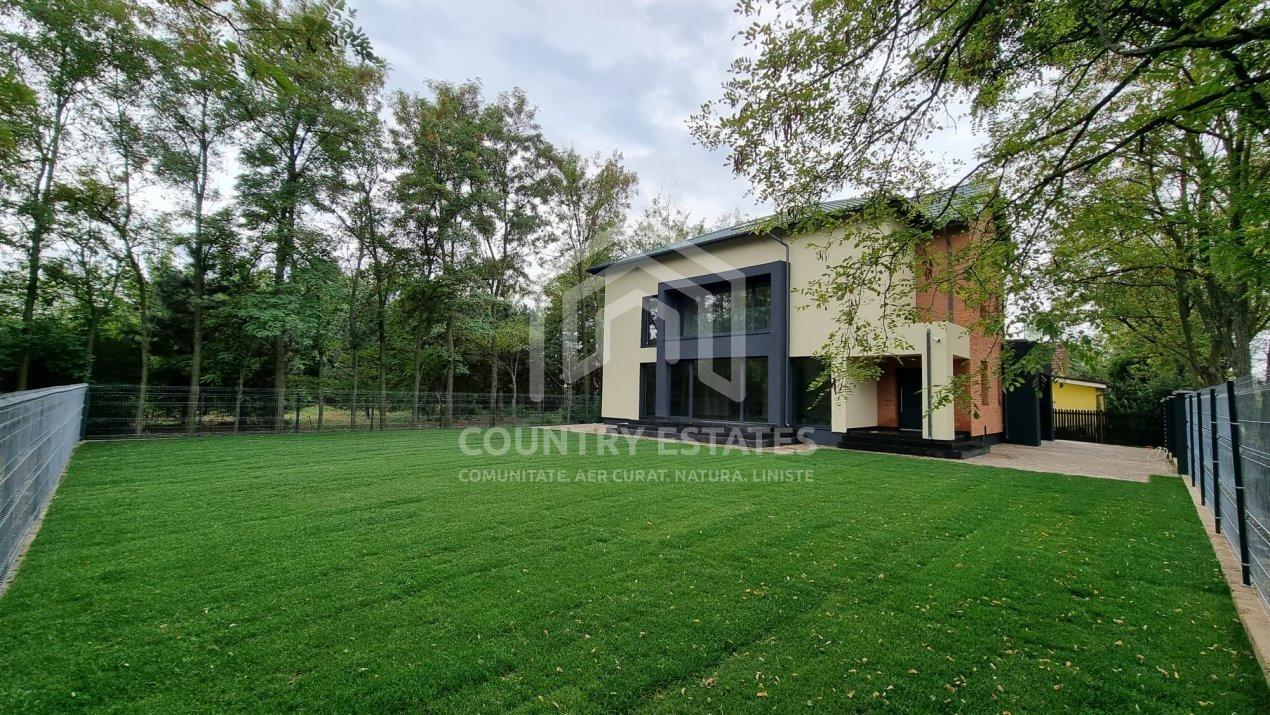 Vila Evergreen, 5 camere, mansarda 130 mp, aproape de padure, Corbeanca