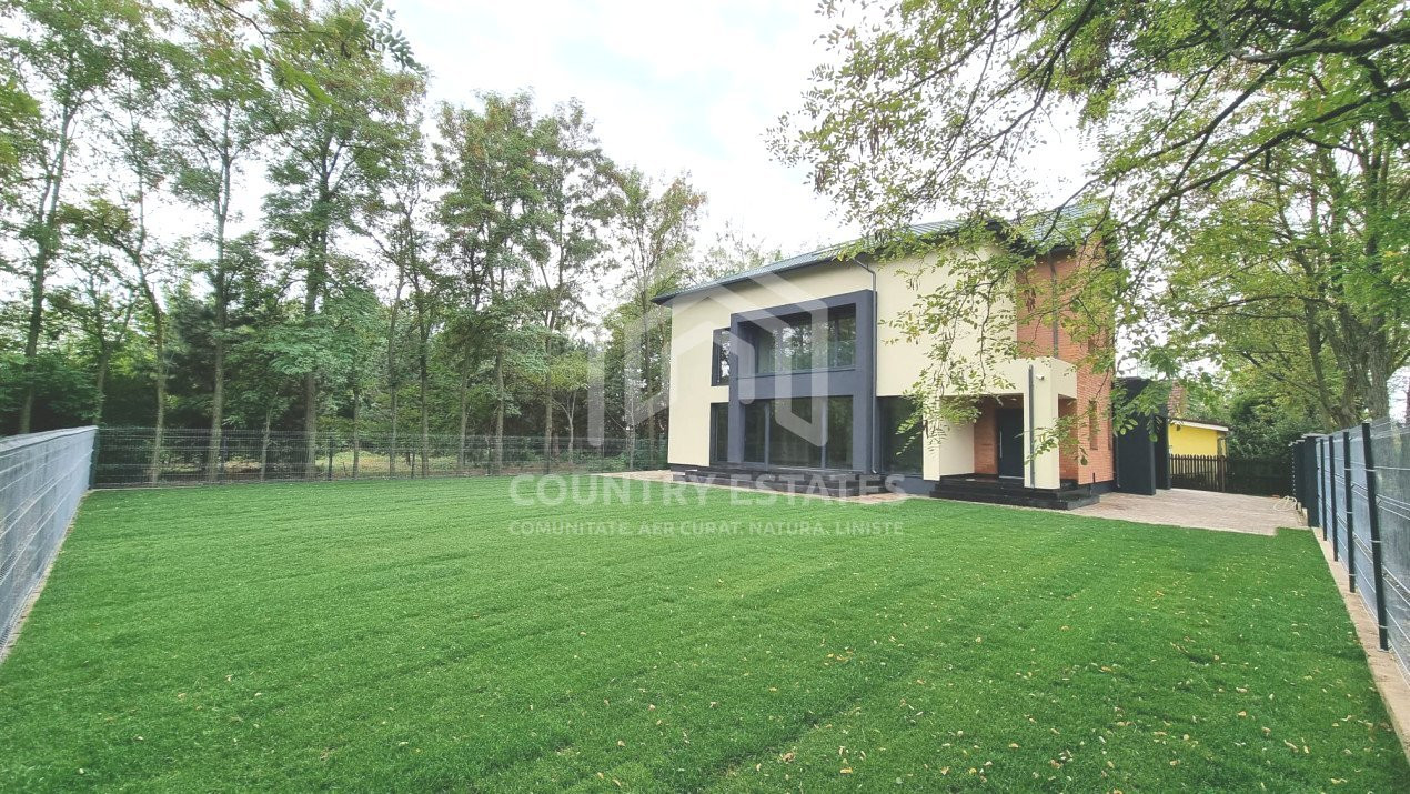 Vila Evergreen, 5 camere, mansarda 130 mp, aproape de padure, Corbeanca