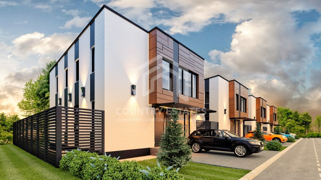 Casa viitorului, vila cu 5 camere, independenta energetic in Paradisul Verde